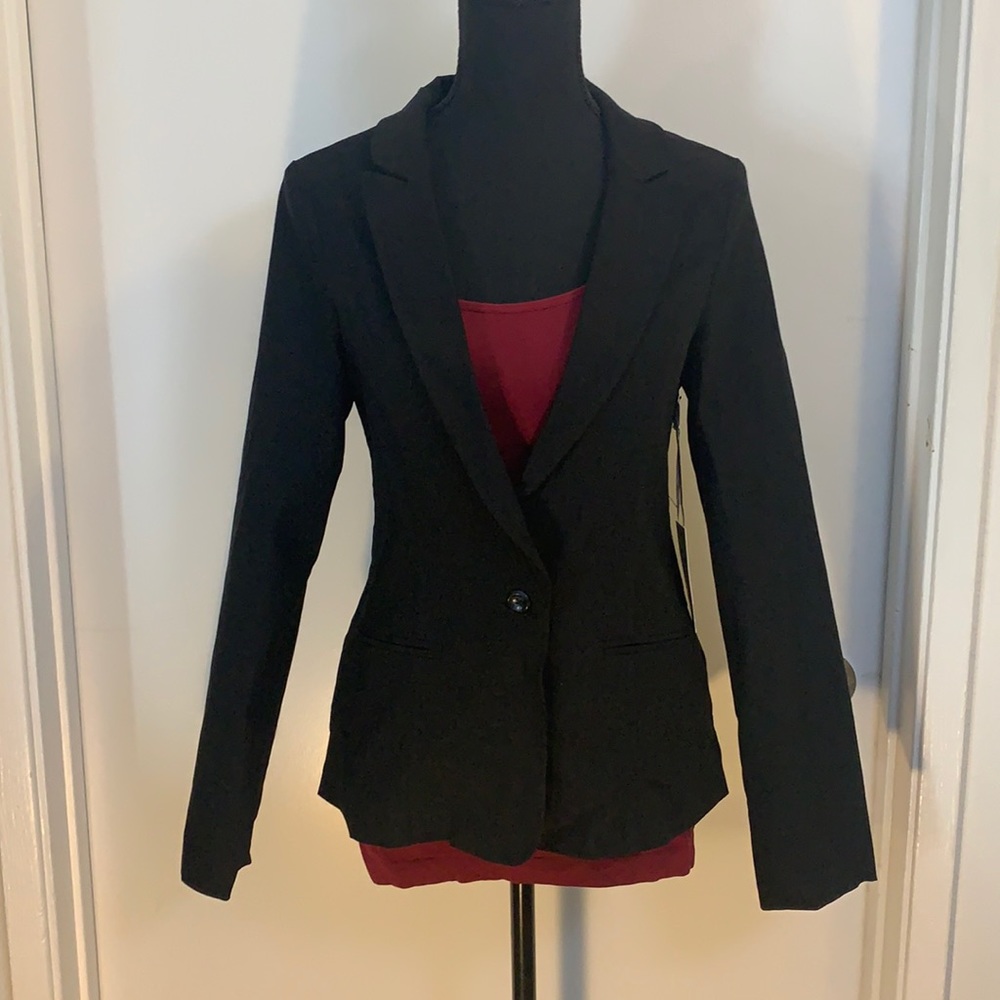 Papaya Black Blazer size Large